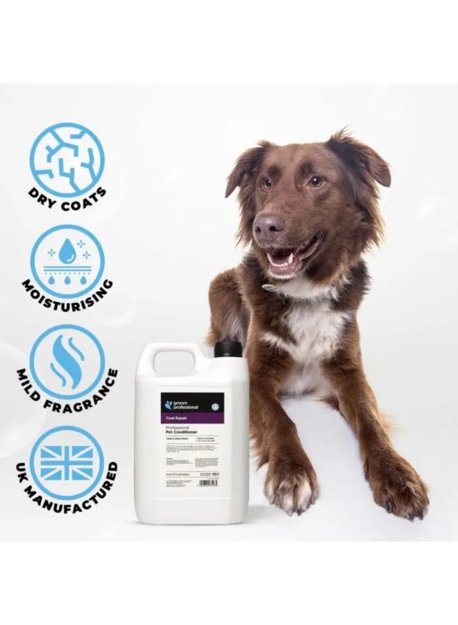 Groom Professional Coat Repair Pet Conditioner 4L – Deep Repair for Dry & Damaged Coats - Image 5